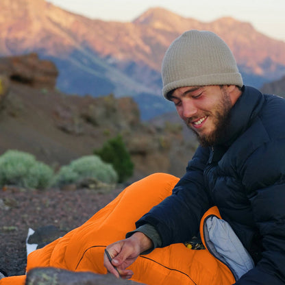 Adult Sleeping Bag with Dual Zippers and Convertible Blanket Design, 1.50 lbs