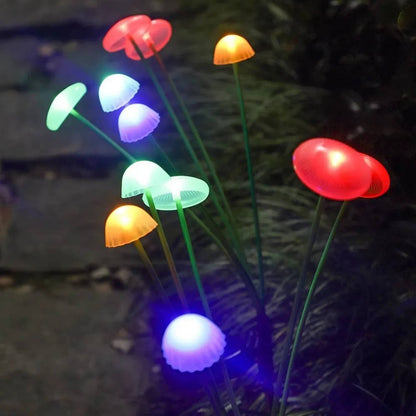 Solar Jellyfish Garden Light with RGB Color Changing LED and Automatic Sensor, IP65 Weather Resistant
