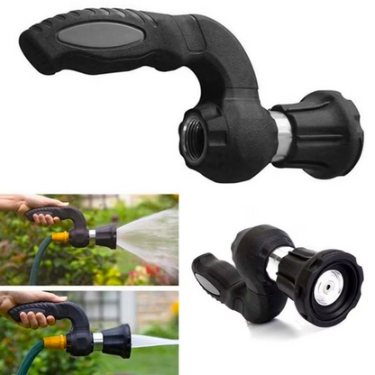 Handheld Pressure Sprayer with Adjustable Twist Nozzle and Trigger Control for Gardens