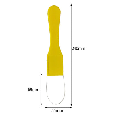 Iron Loop Weeder Tool with Sharp Blade Edge and UV Resistant Handle