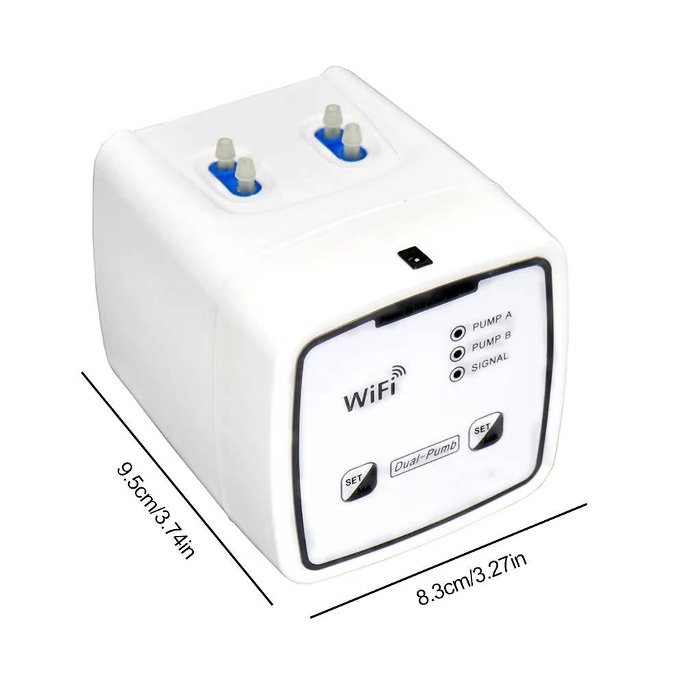 Smart Plant Watering System with App Control and 20 Soil Drippers