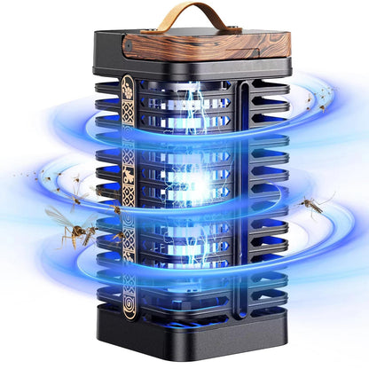 Electric Insect Zapper with UV Light and 360 Degree Coverage for Patios