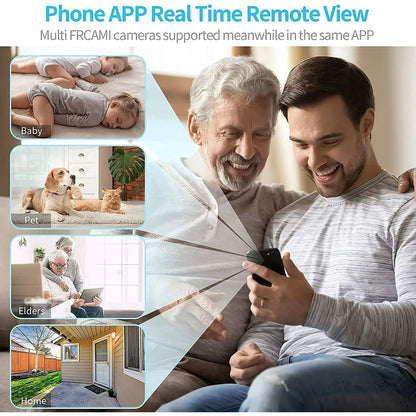 Wireless Camera with Night Vision and Motion Detection, 1080p HD Recording