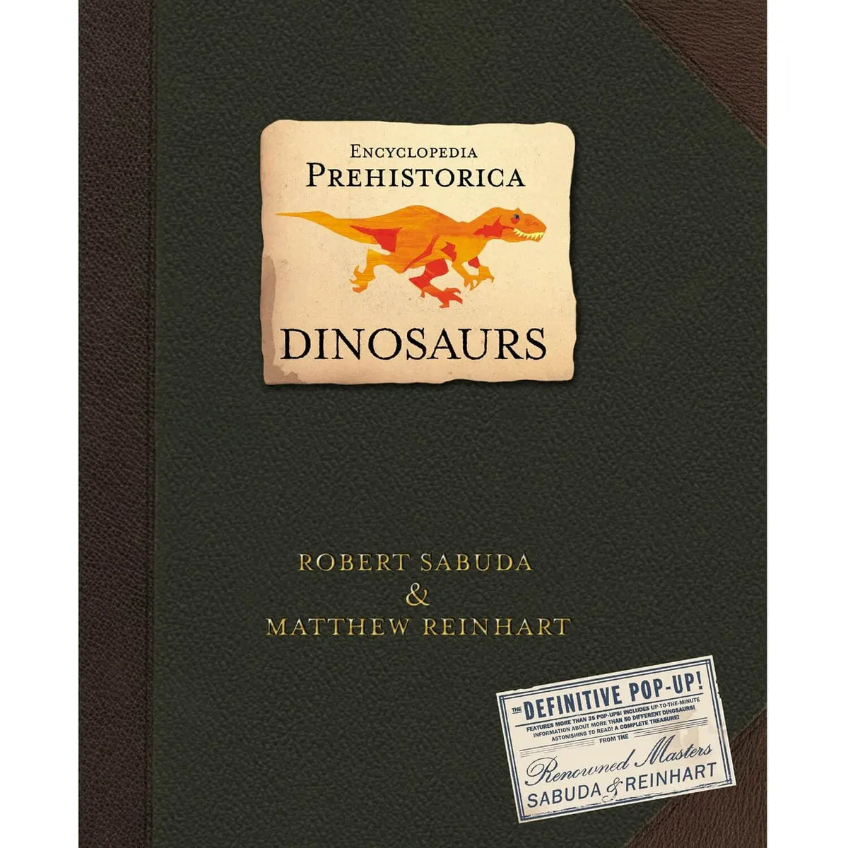 3D Pop-Up Dinosaur and Sea Monster Book with Hardcover Binding and Educational Facts
