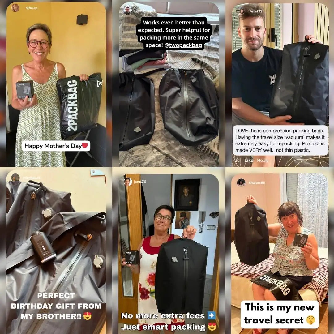 TwoPackBag - Pack More, Pay Less