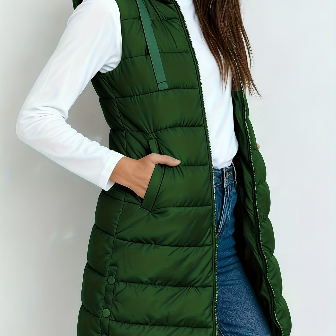 Siena hættetrøje med overgangsjakke