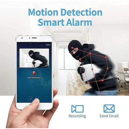 Wireless Camera with Night Vision and Motion Detection, 1080p HD Recording