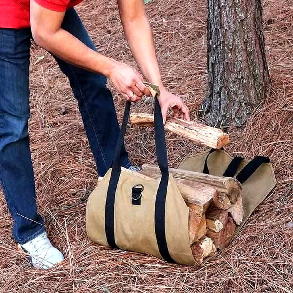 Wall Mounted Firewood Splitter with Lever Action and Carbon Steel Blade