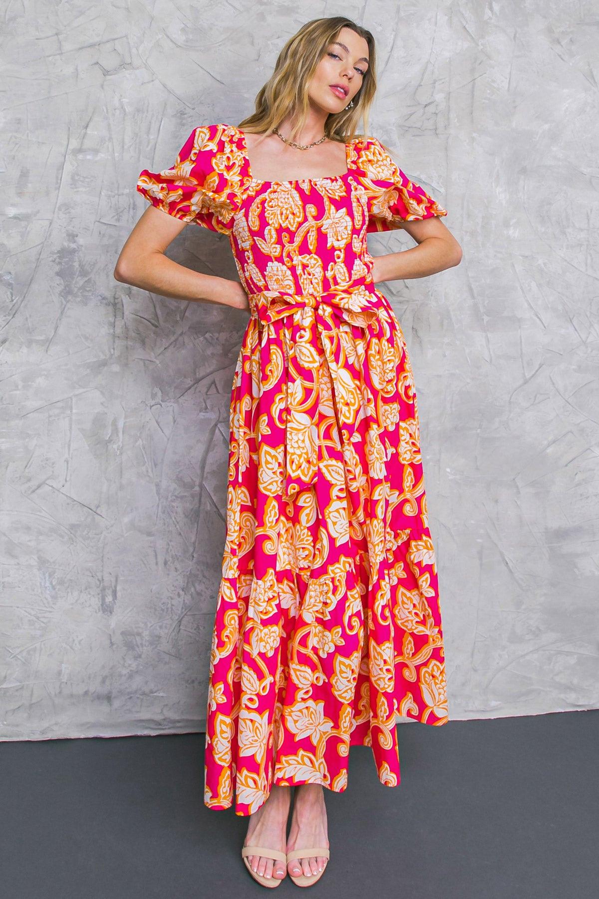 Luna Poplin Ankle Dress
