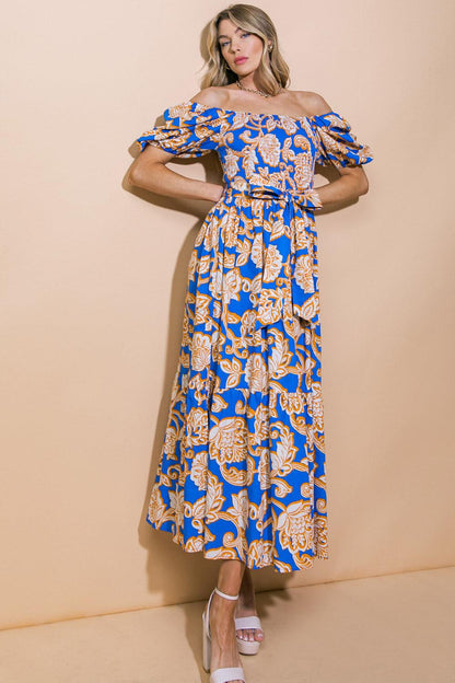 Luna Poplin Ankle Dress