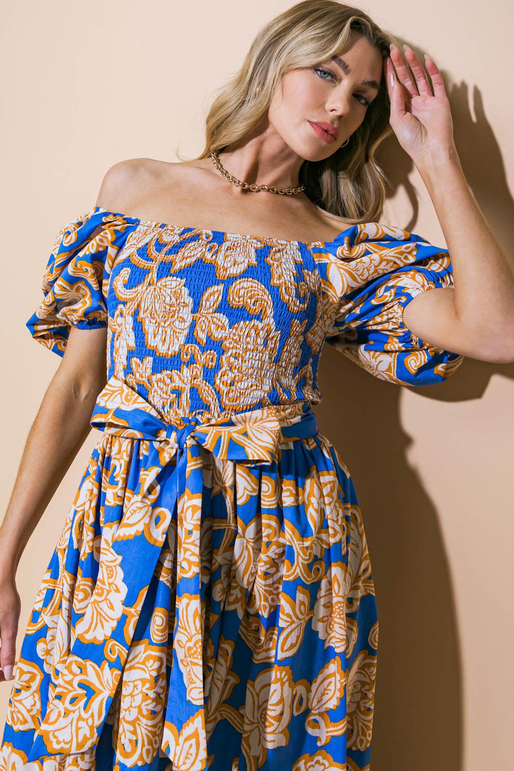 Luna Poplin Ankle Dress