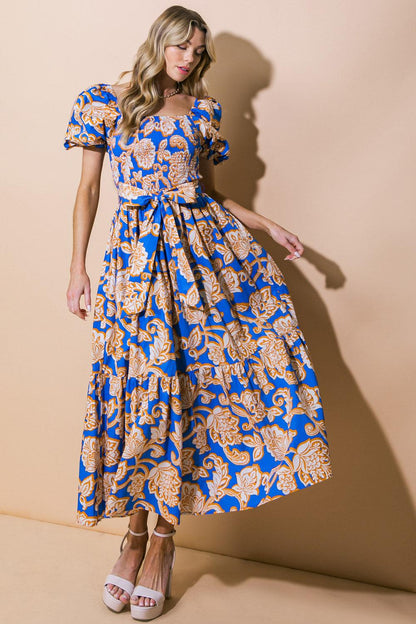 Luna Poplin Ankle Dress