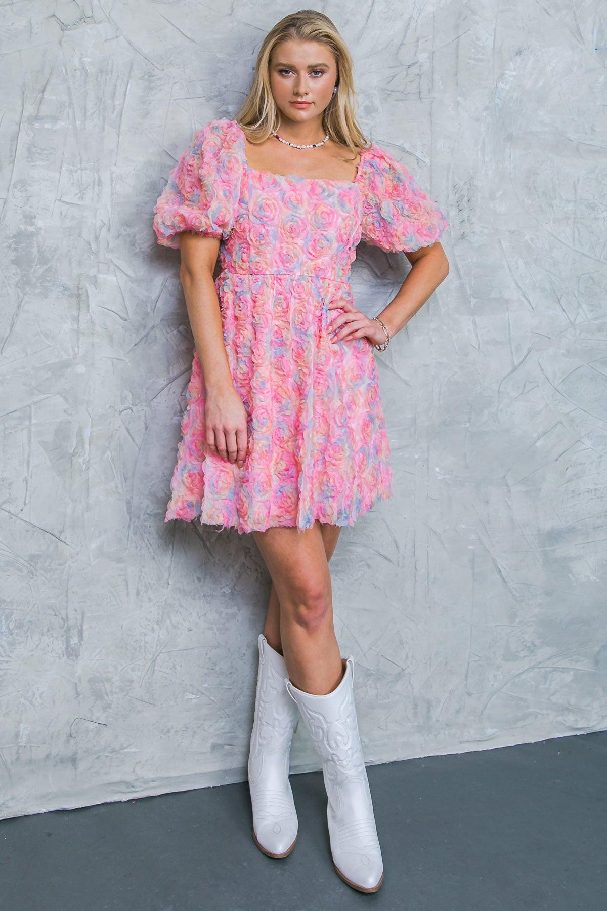 Bella Puff Sleeve Mini