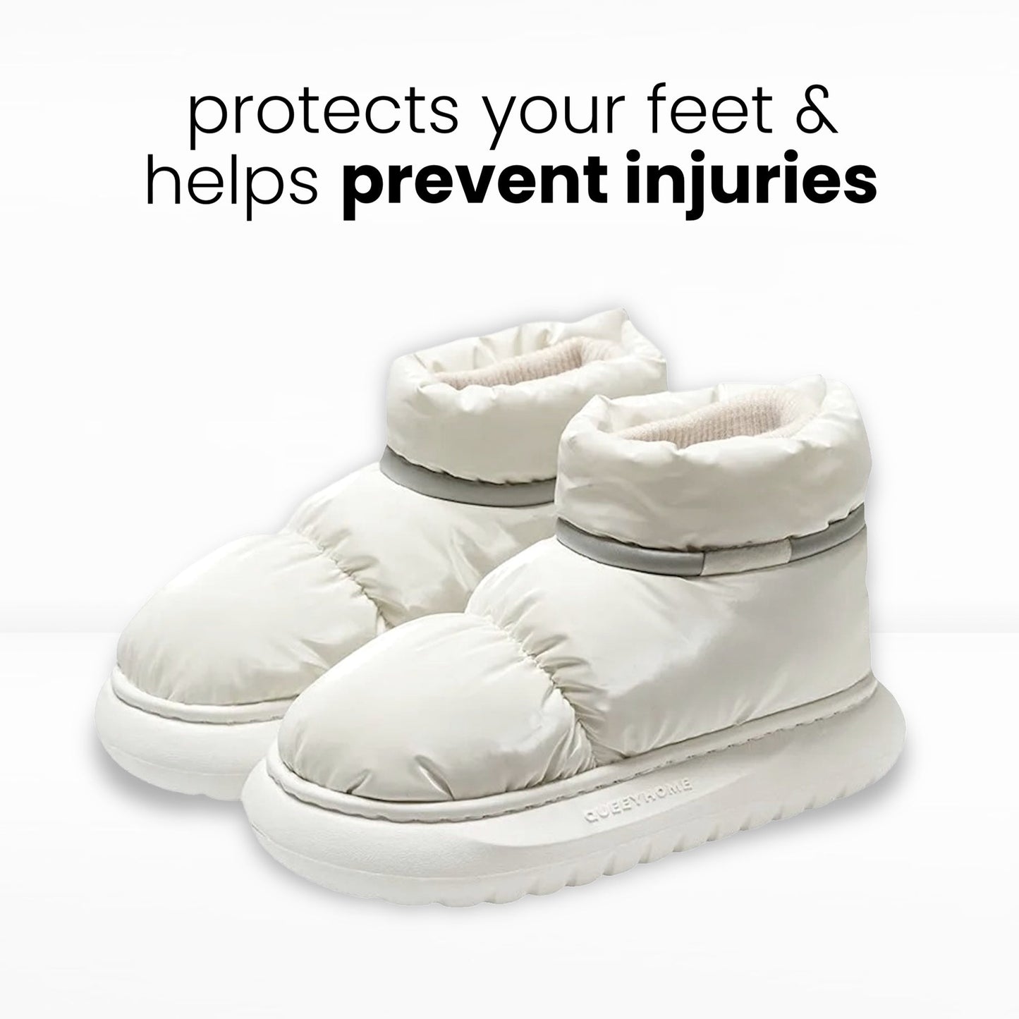 Puffy Cushioned Winter Booties