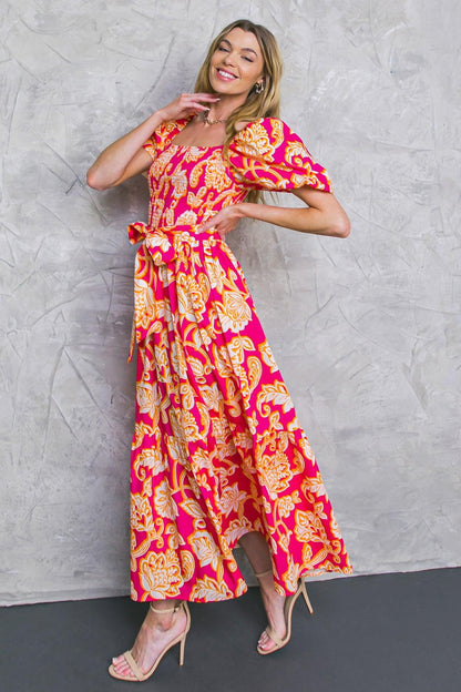 Luna Poplin Ankle Dress