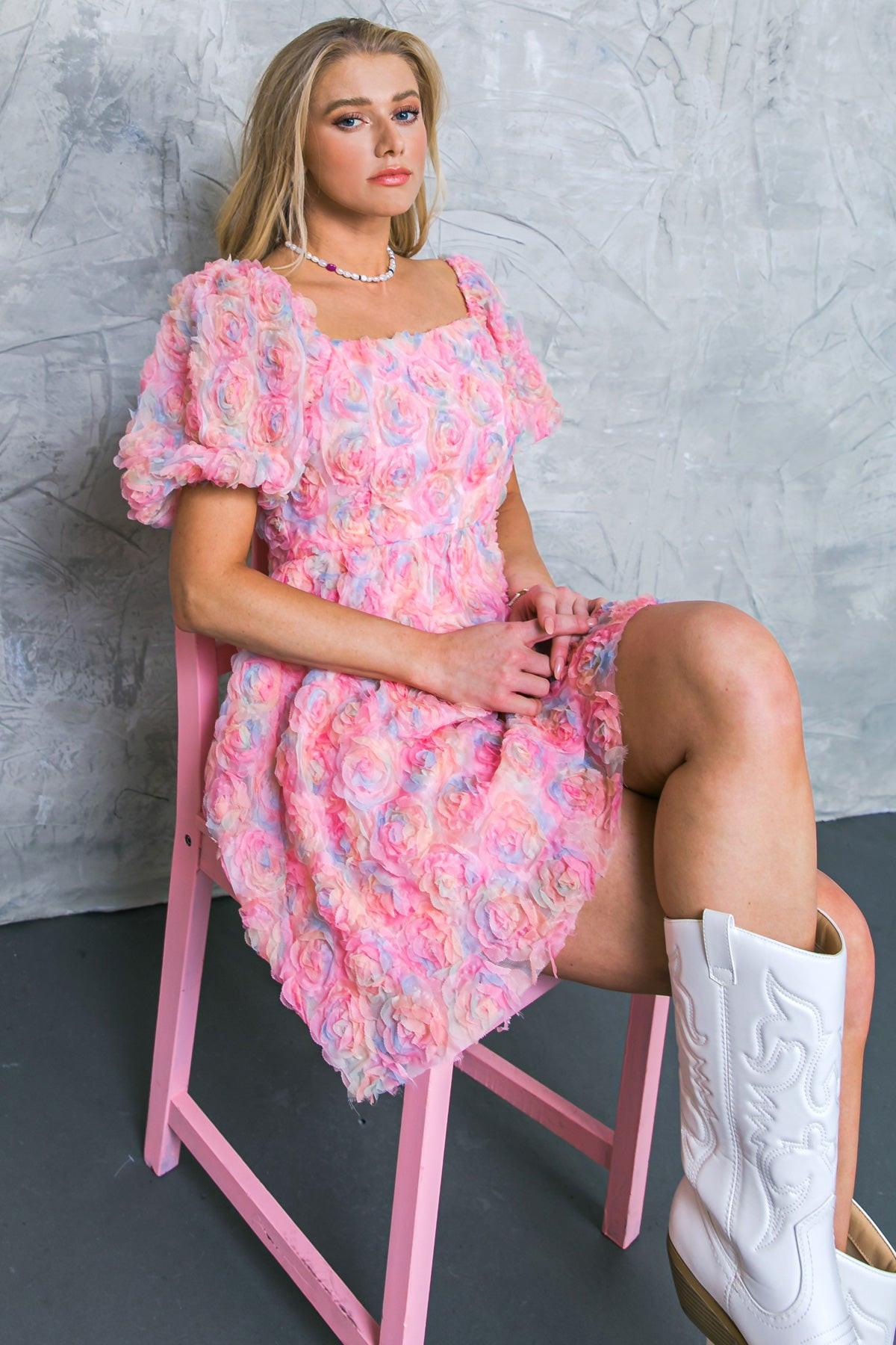 Bella Puff Sleeve Mini