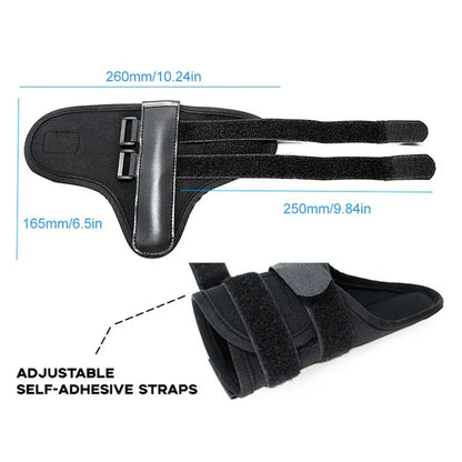 Golf Swing Wrist Trainer with Adjustable Straps and Angle Control, Ambidextrous