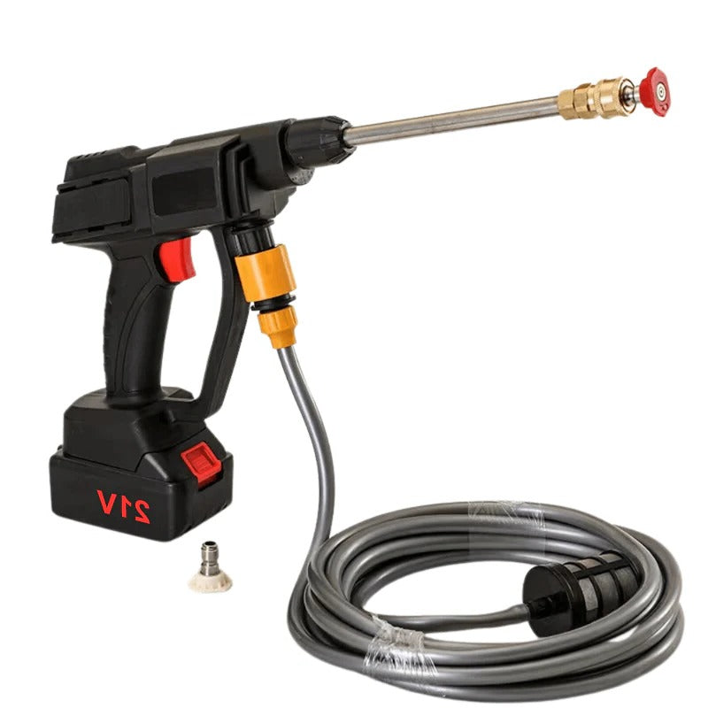 Cordless Pressure Washer with Rechargeable Battery for Car and Patio Use
