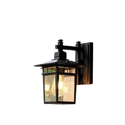 Wall Mounted Outdoor Light for Steps and Pathways with Sealed Construction