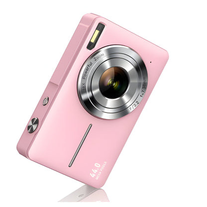Digital Camera with 1080p Video and Auto Brightness Adjustment, Retro Style