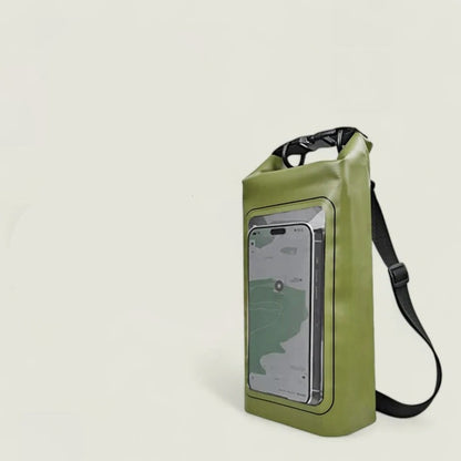 Water Resistant Phone Pouch with Roll Down Seal for Smartphones