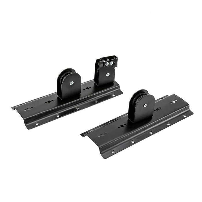 Bike Storage Hoist with Pulley System and Coated Hooks, 132lb Capacity