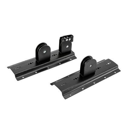 Bike Storage Hoist with Pulley System and Coated Hooks, 132lb Capacity