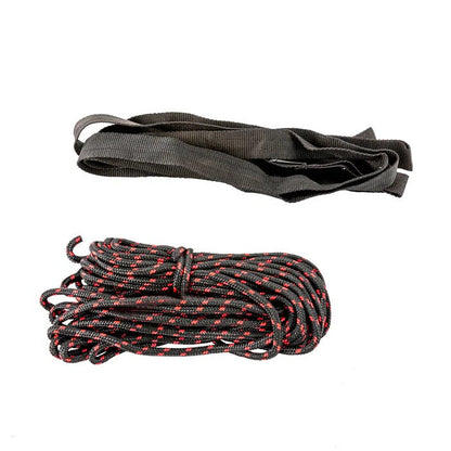 Bike Storage Hoist with Pulley System and Coated Hooks, 132lb Capacity