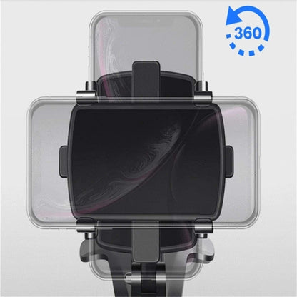Car Phone Holder with 360° Rotation and 180° Tilt for Dashboard Mount