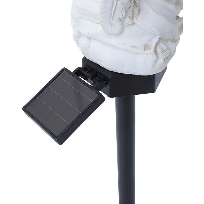 Angel Garden Light with Solar Panel and Automatic Dusk Sensor