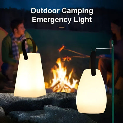 Rechargeable LED Table Lamp with Remote Control and Type C Charging Port