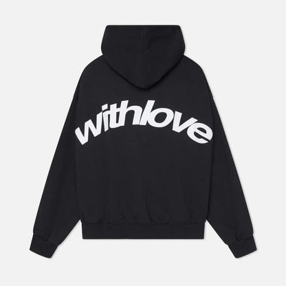 Oversized Pullover Hoodie with Adjustable Drawstring Hood and Front Pocket