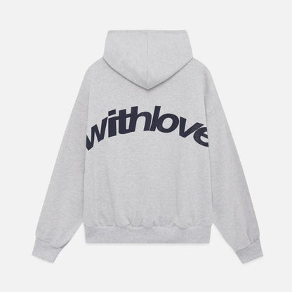 Oversized Pullover Hoodie with Adjustable Drawstring Hood and Front Pocket