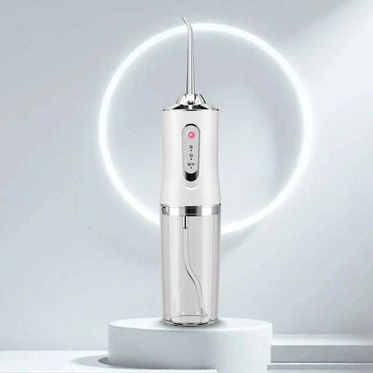 Cordless Water Flosser with Three Cleaning Modes and Four Nozzles