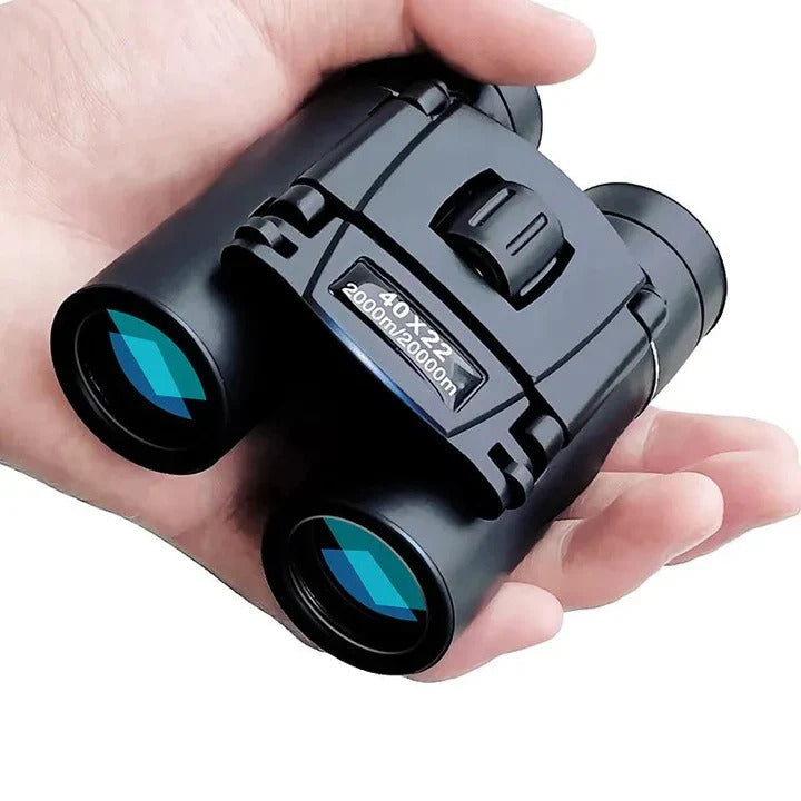 Compact Binoculars 40x22 with Multi Coated Optics and Foldable Frame