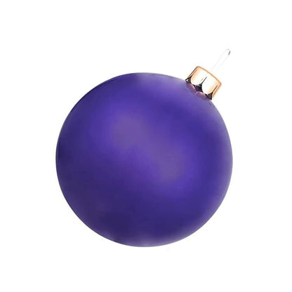 Inflatable Sphere for Seasonal Yard Displays with Mounting Hardware and Rope