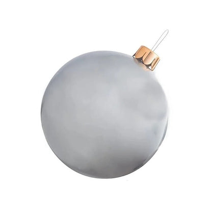 Inflatable Sphere for Seasonal Yard Displays with Mounting Hardware and Rope
