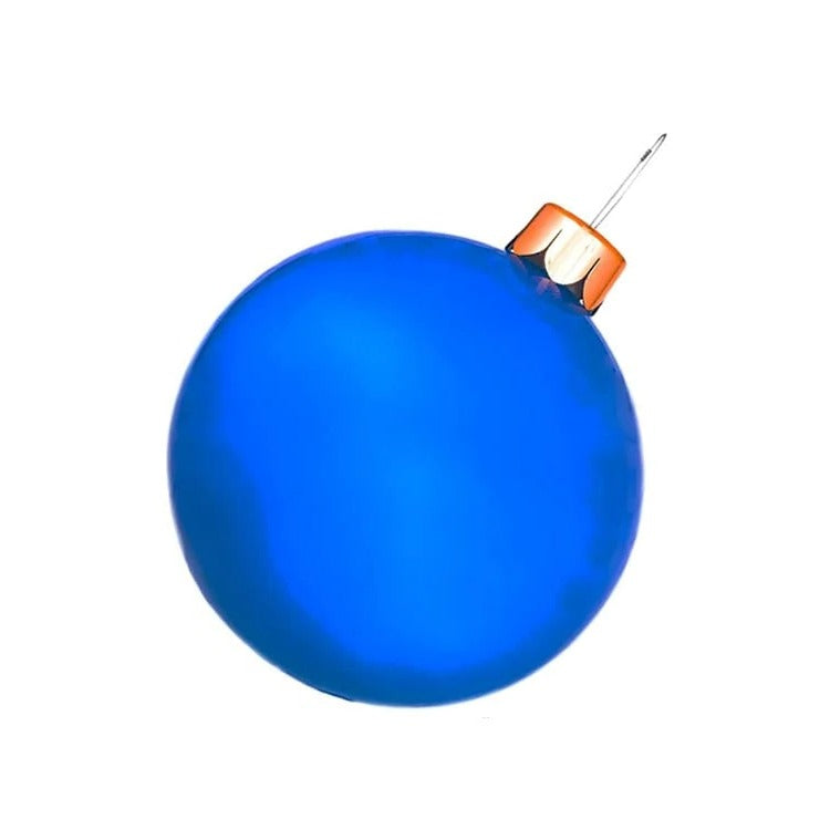 Inflatable Sphere for Seasonal Yard Displays with Mounting Hardware and Rope