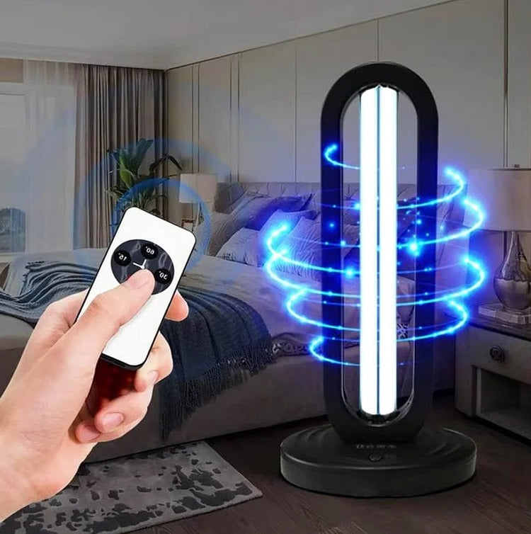 UV Sterilization Lamp with Remote Control for 400 Square Foot Coverage