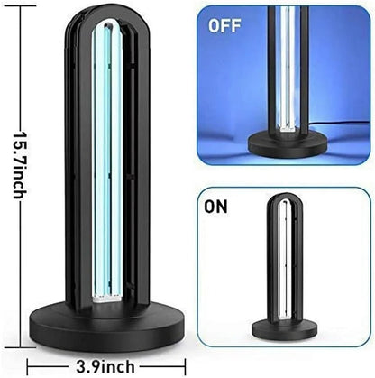 UV Sterilization Lamp with Remote Control for 400 Square Foot Coverage