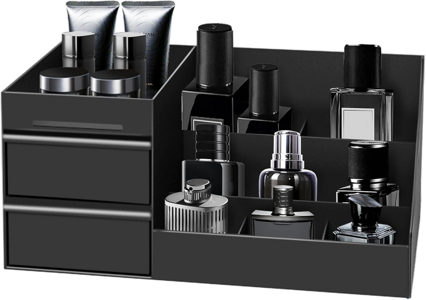 Mens Organizer,Cologne Organizer for Men,Perfume Organizer,Cologne Stand,Perfume Stand,Organizador de Perfumes,Bathroom Countertop Storage,Shelf for Bathroom Counter,Easter Gifts for Men allveramart