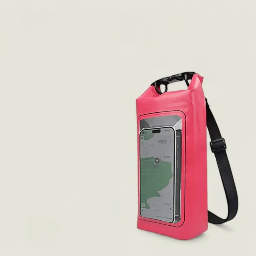 Water Resistant Phone Pouch with Roll Down Seal for Smartphones