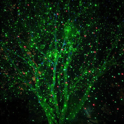 Red and Green Laser Light Projector with Remote and Timer Function