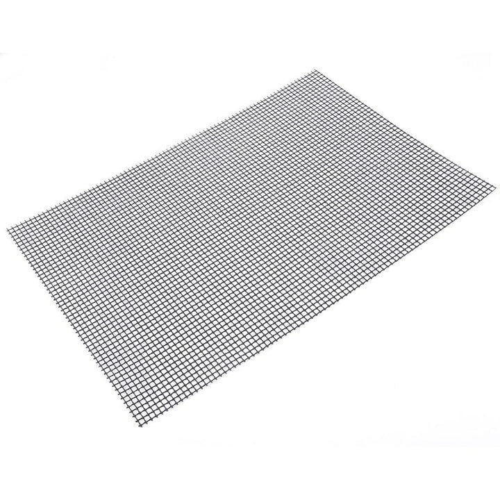 Grill Mesh Mat with Trimmable Edges for Gas, Charcoal, and Smoker Grills