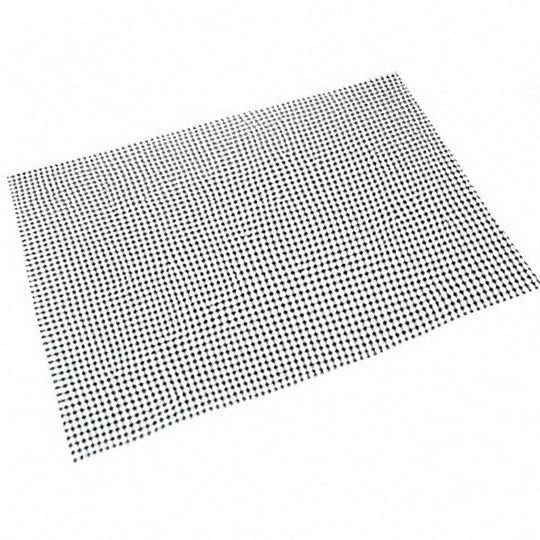 Grill Mesh Mat with Trimmable Edges for Gas, Charcoal, and Smoker Grills