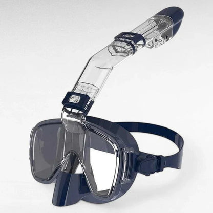 Panoramic Snorkeling Mask with Dry Top Tube and Fog Resistant Lens