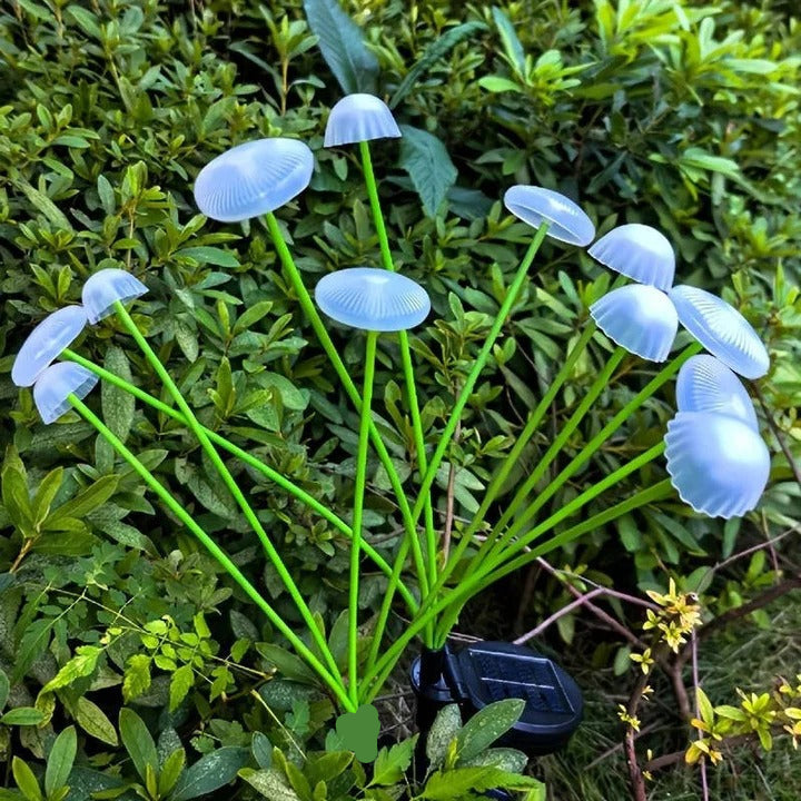 Jellyfish Solar Garden Light with 10 Color Changing LEDs and Auto Sensor