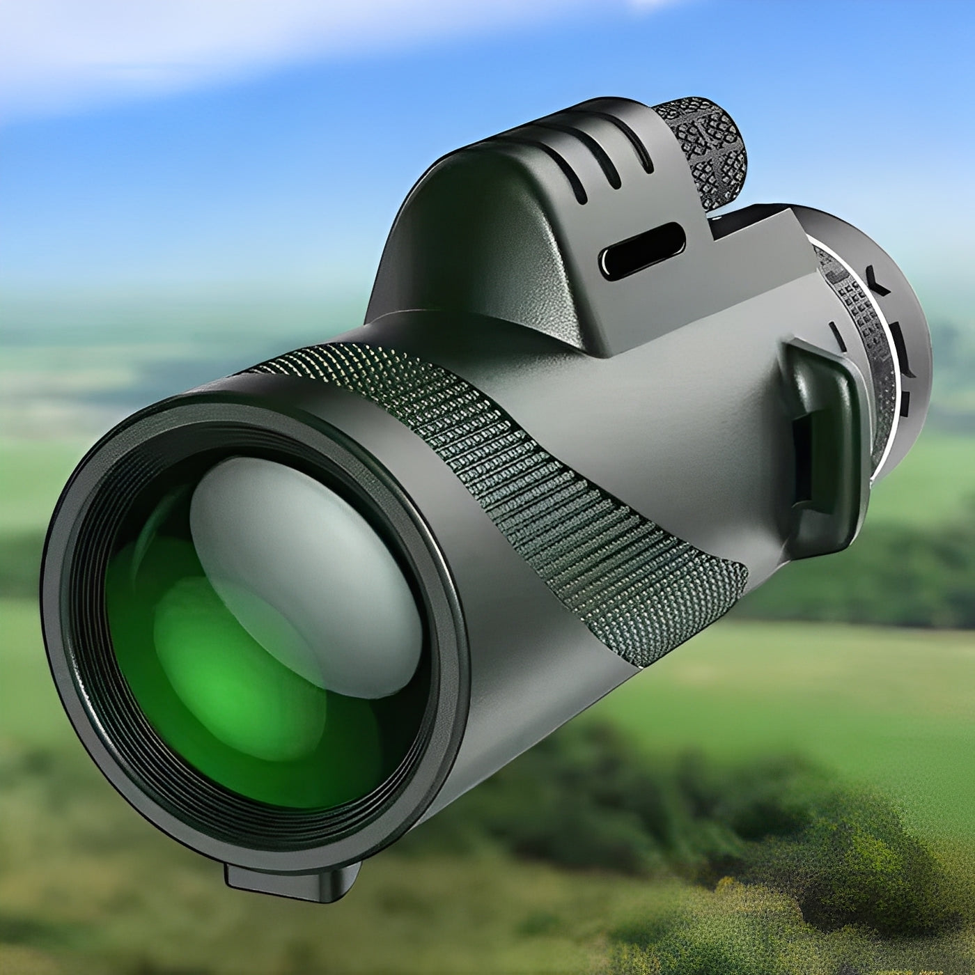 Handheld Monocular with 600X Zoom and Multi Layer Lens System for Wildlife Viewing