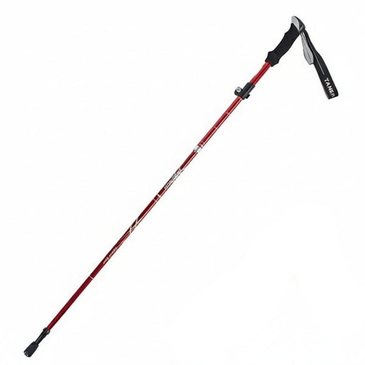 Telescoping Hiking Pole with Ergonomic Handle and Adjustable Length