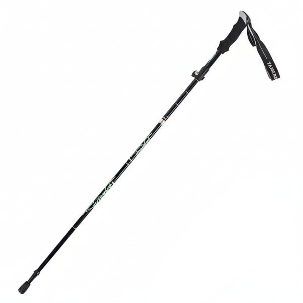 Telescoping Hiking Pole with Ergonomic Handle and Adjustable Length